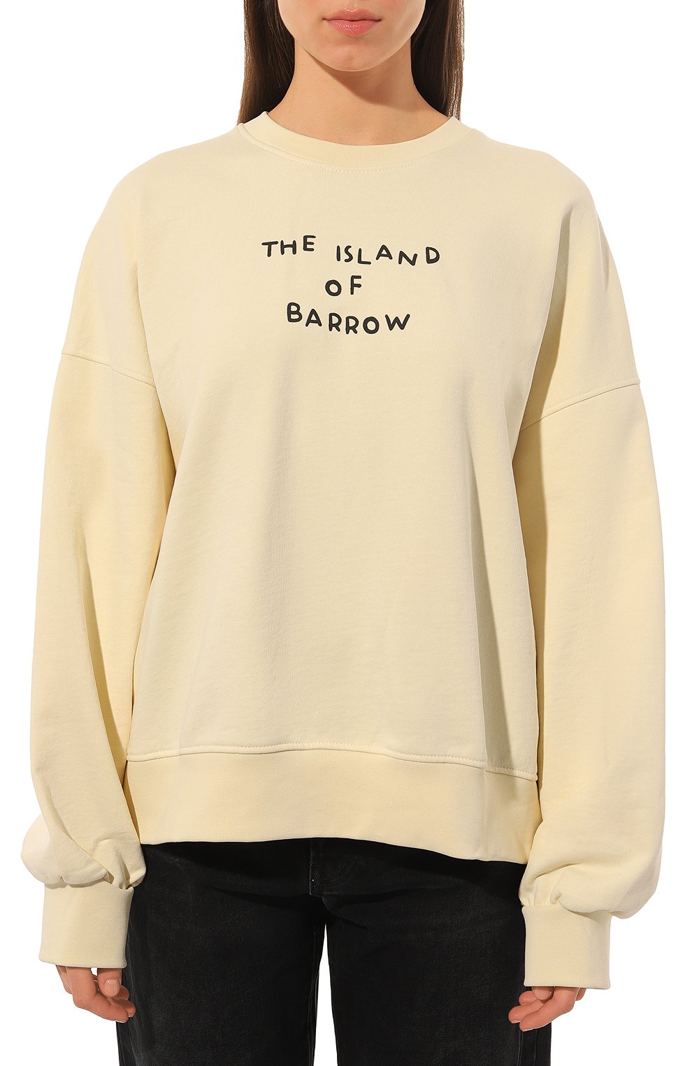 Хлопковый свитшот BARROW, арт. 034086, фото 3