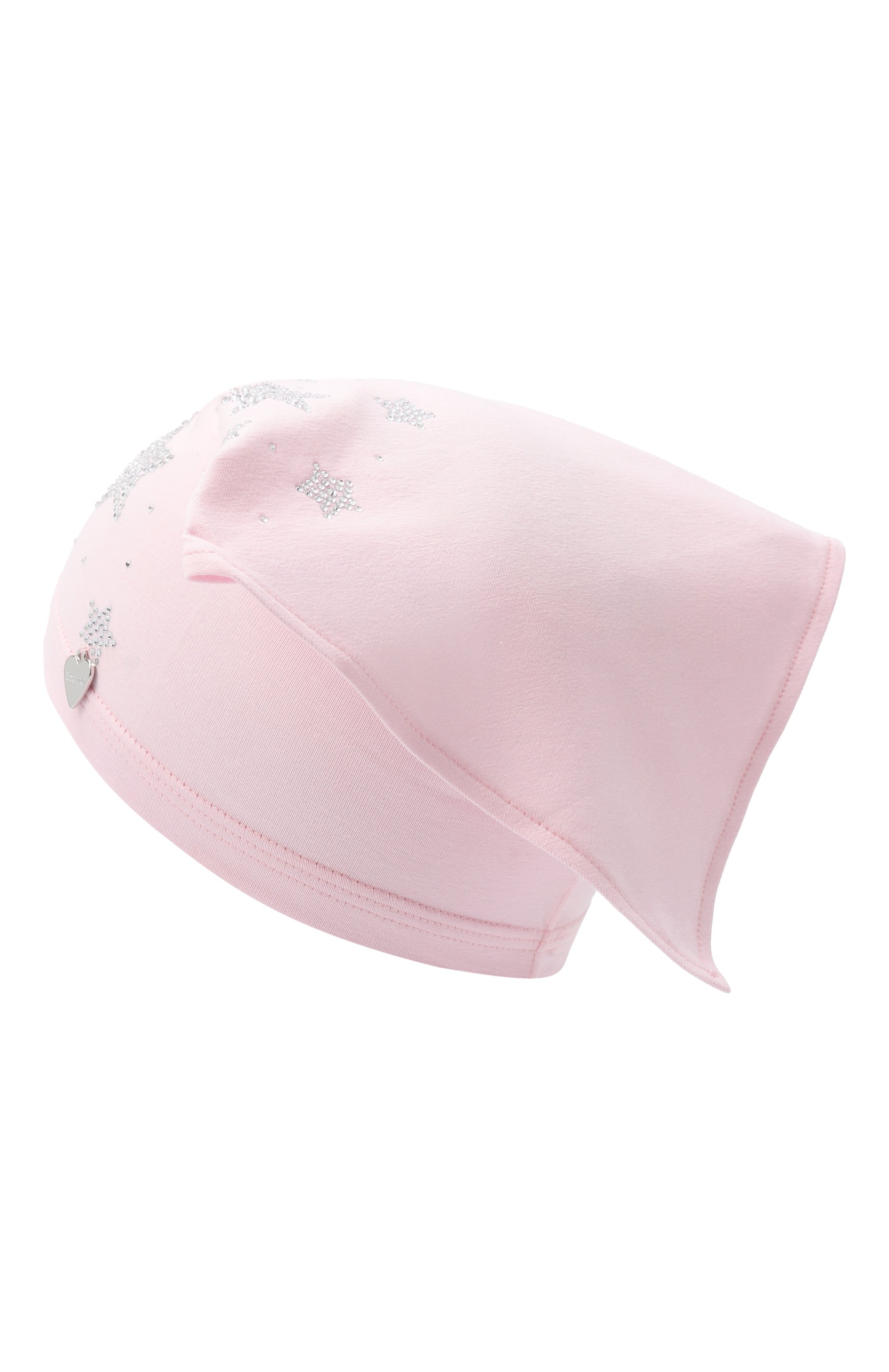 Хлопковая бандана IL TRENINO светло-розового цвета по цене 7205 руб., арт. FB-5259, фото 2 Хлопковая бандана IL TRENINO, арт. FB-5259, фото 2