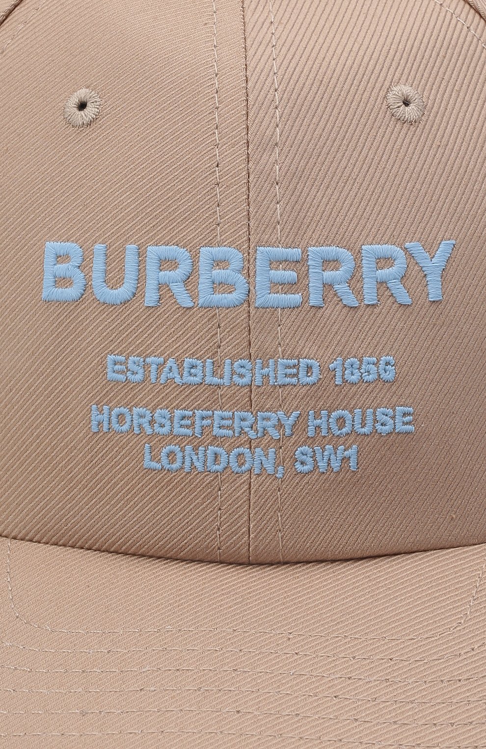 Хлопковая бейсболка BURBERRY, арт. 8048729, фото 4