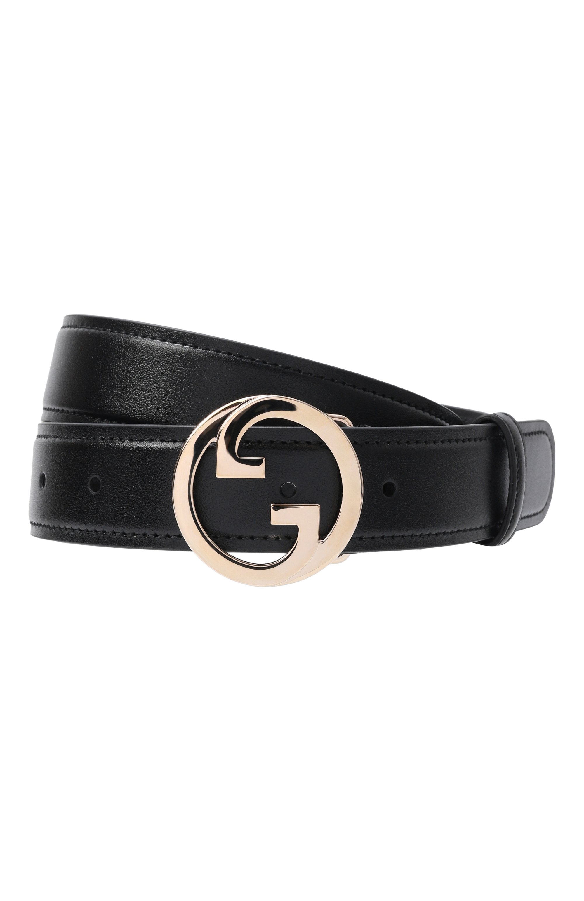 Кожаный ремень GUCCI черного цвета по цене 69850 руб., арт. 690557/0YA0G, фото 1 Кожаный ремень GUCCI, арт. 690557/0YA0G, фото 1