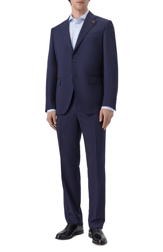Шерстяной костюм Sartoria Latorre A036EF/PU0112 Синий A036EF/PU0112