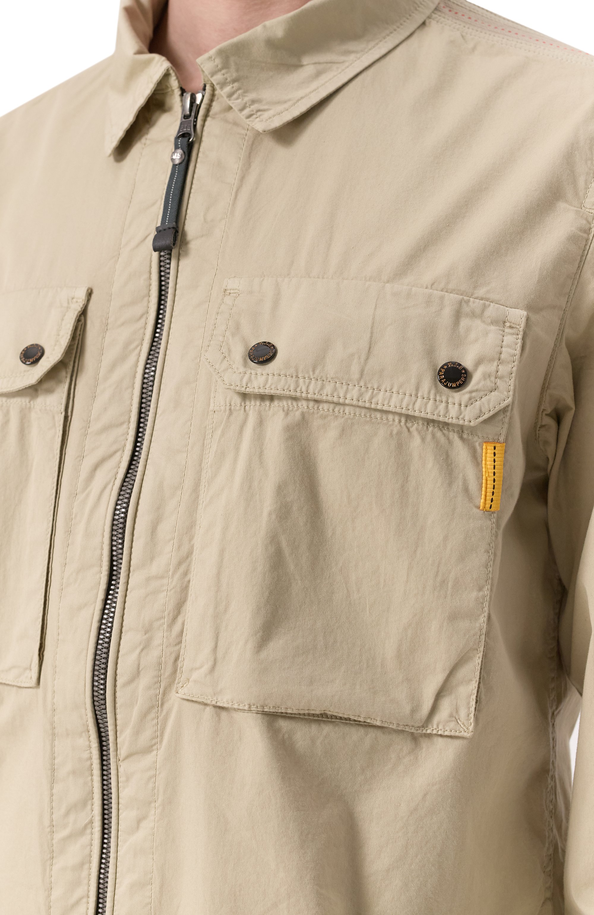 Хлопковая куртка-рубашка PARAJUMPERS, арт. PMSICL08, фото 5