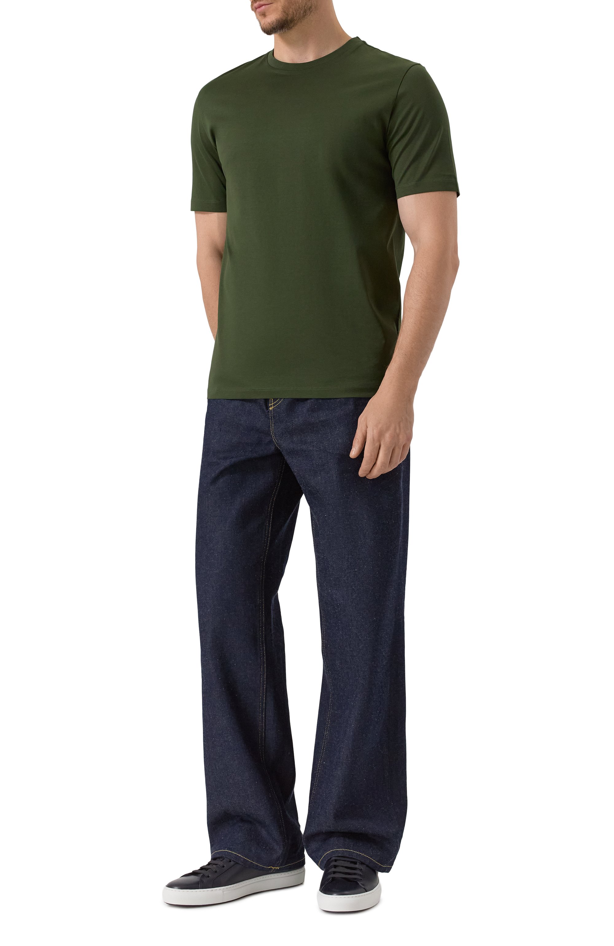 Хлопковая футболка HUGO, арт. 50542969, фото 2