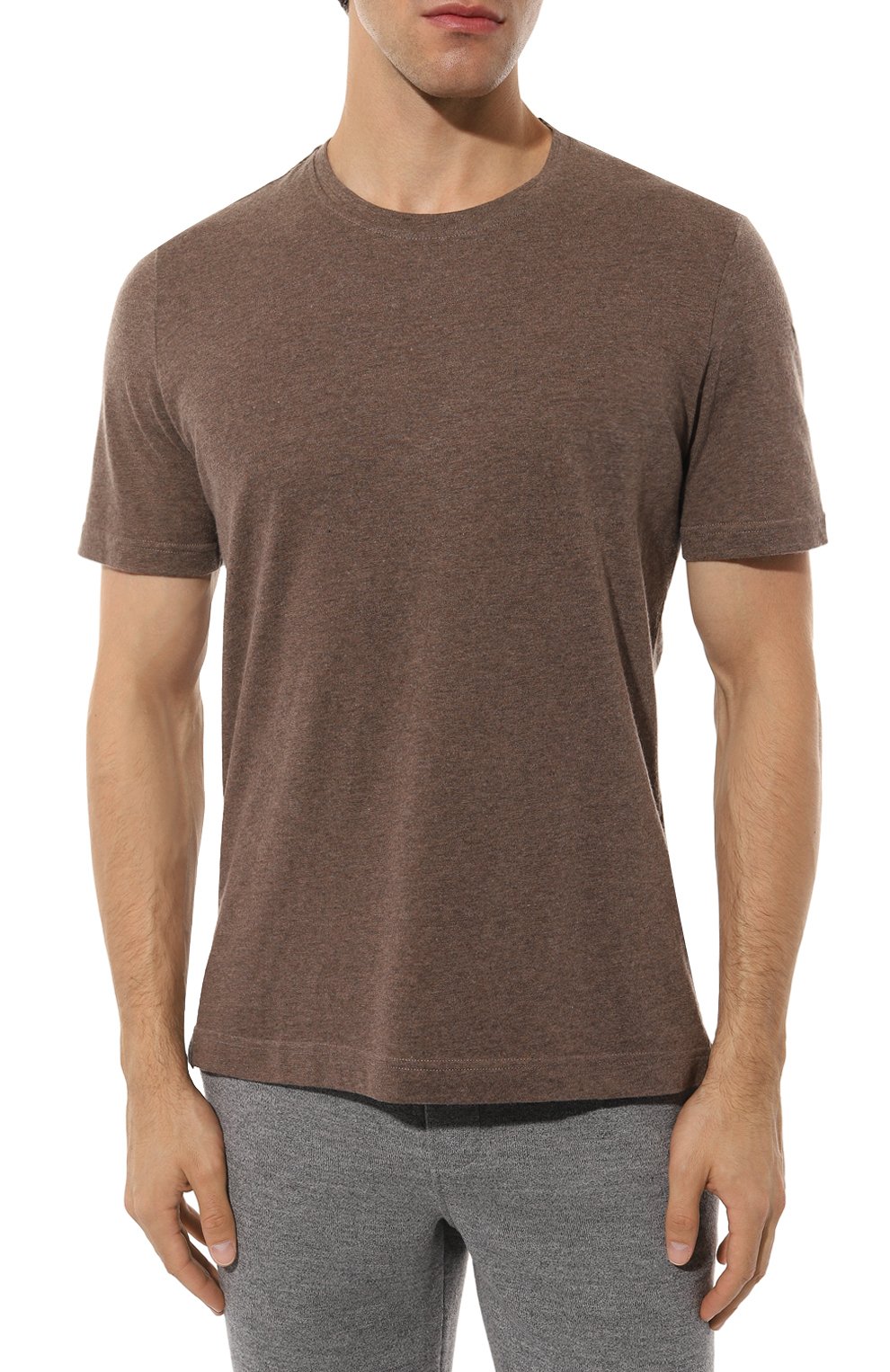 Футболка из хлопка и кашемира CAPOBIANCO, арт. 15M660.WS00./58-60, фото 3