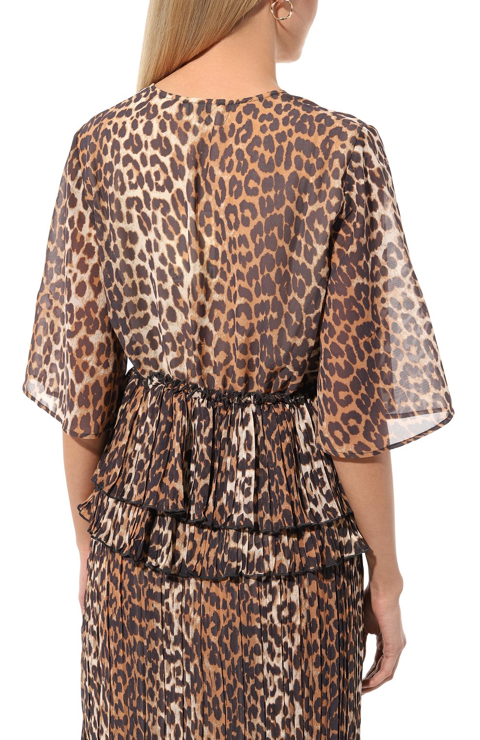 Блузка GANNI, арт. F8694, фото 4