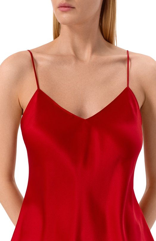 Шелковый топ Luna Di Seta VLST08005 Красный  VLST08005 Фото 5