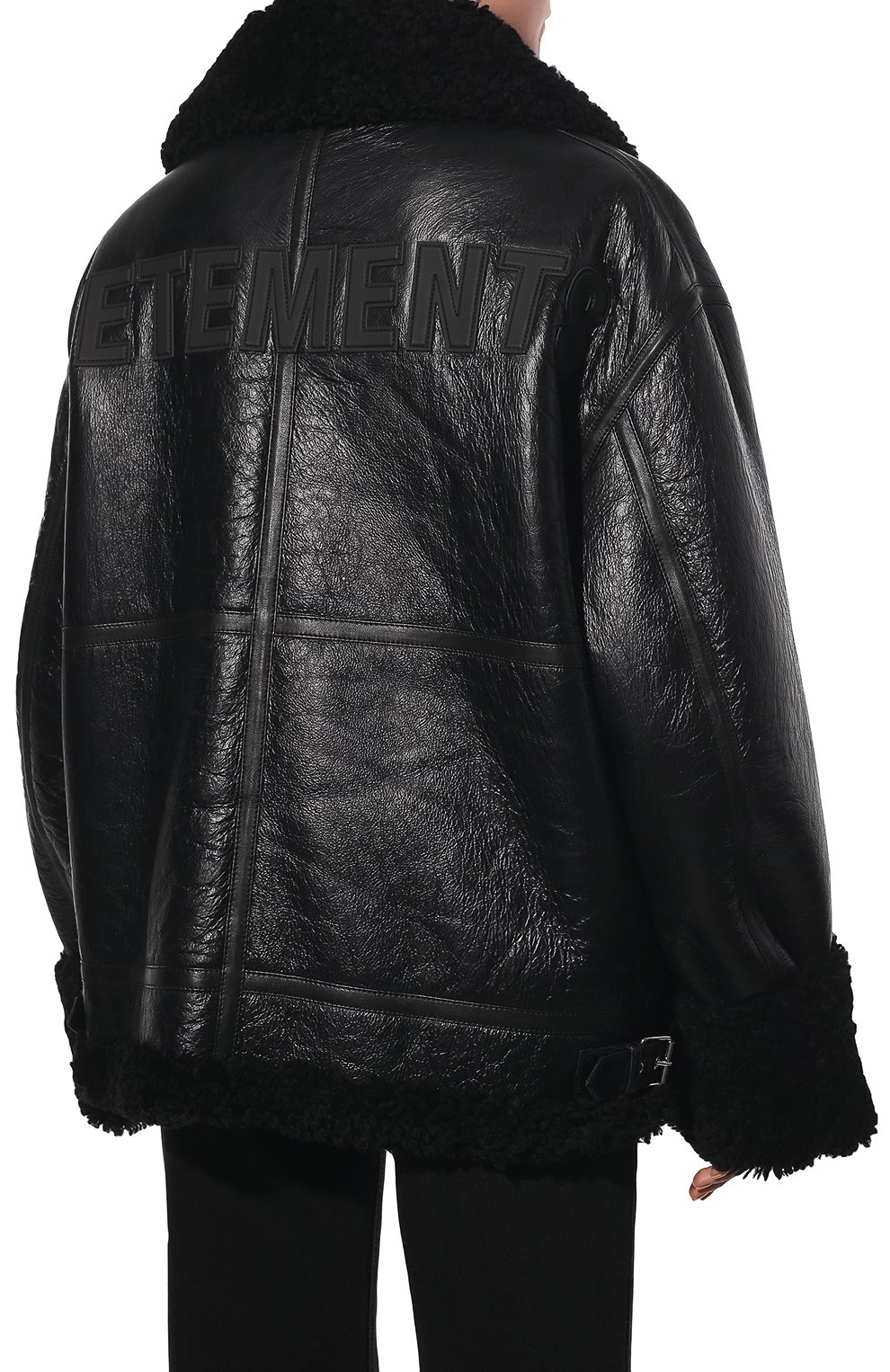 Дубленка из овчины VETEMENTS, арт. UE52JA850BL 2431/W, фото 4