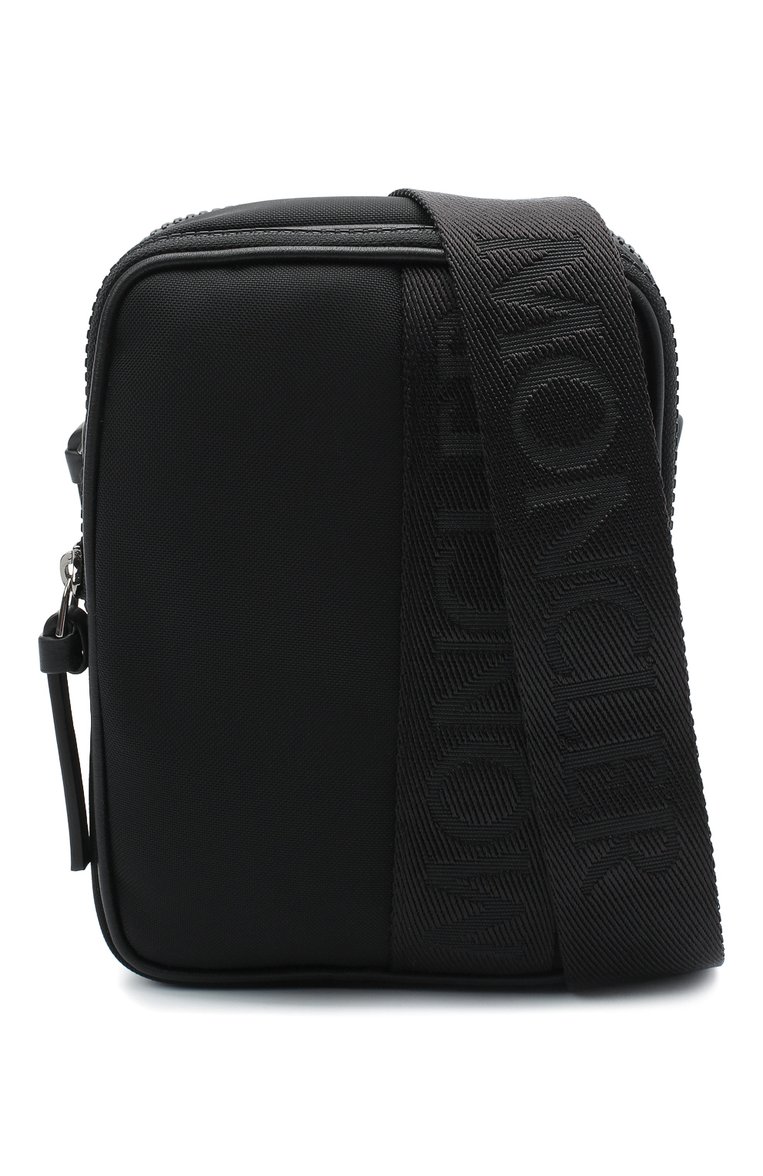 Мужская текстильная сумка MONCLER черного цвета, арт. F2-09A-5L700-00-02SL1 | Фото 5 (Материал: Текстиль; Ремень/цепочка: На ремешке; Размер: mini; Региональные ограничения белый список (Axapta Mercury): Не проставлено)
