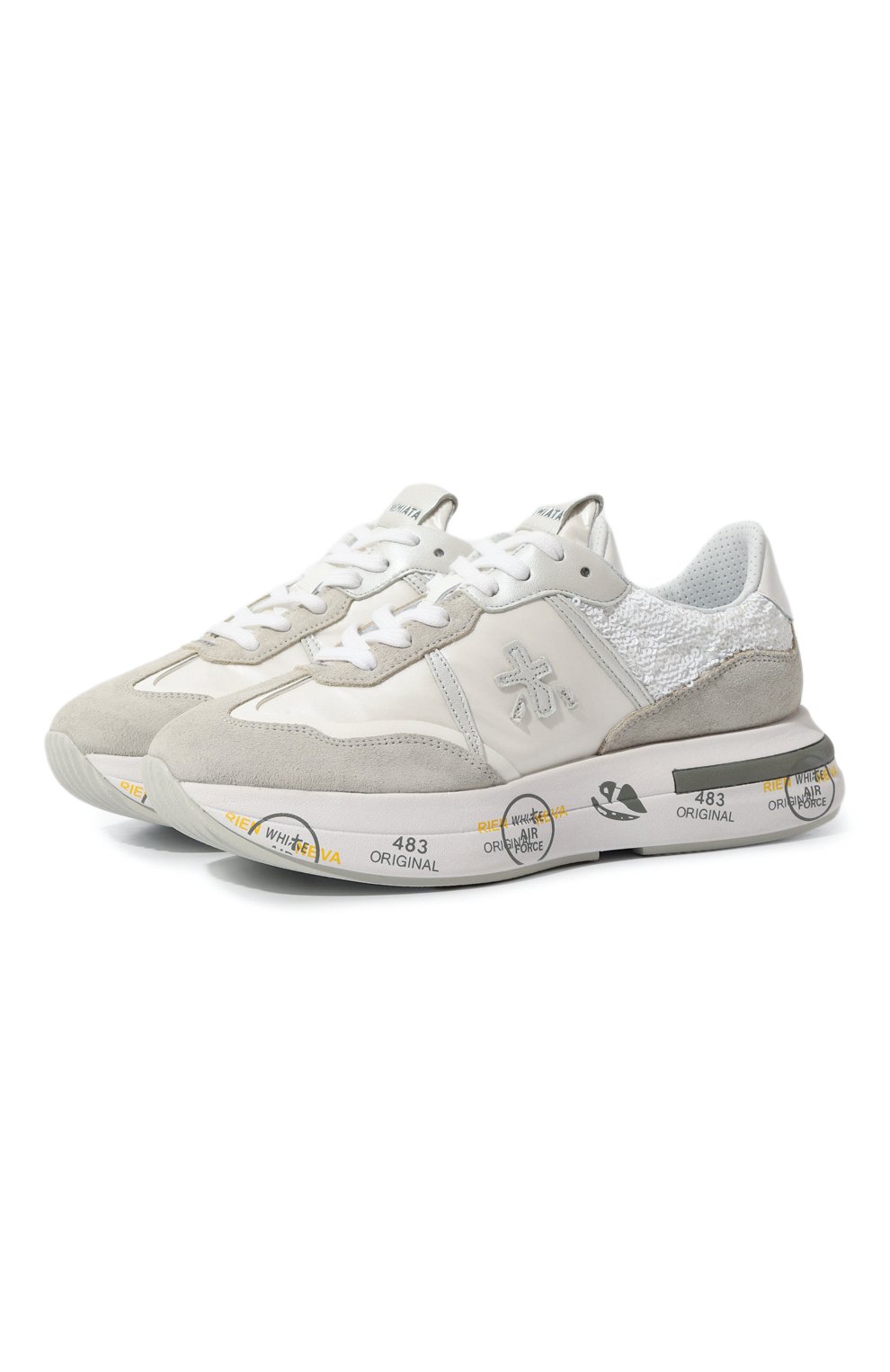 Комбинированные кроссовки cassie PREMIATA, арт. CASSIE/VAR6346, фото 1