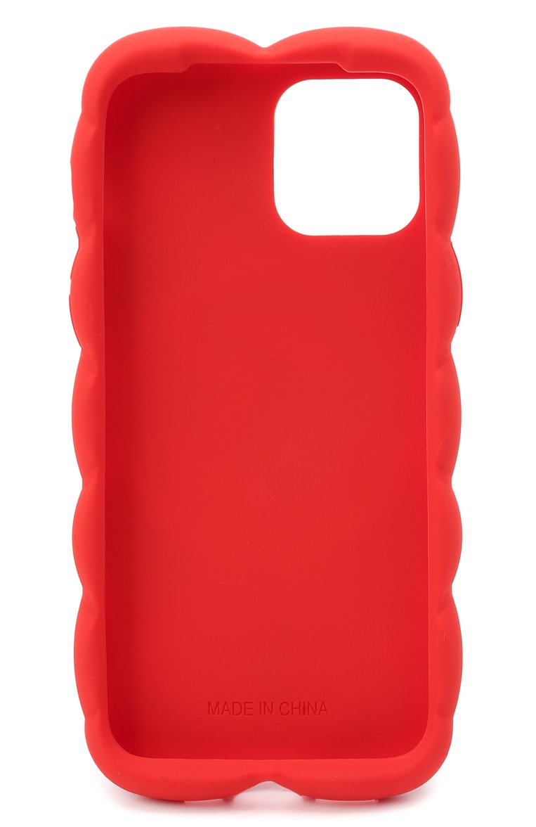Чехол для iphone 12/12 pro DOLCE & GABBANA красного цвета, арт. BP3028/AQ374 | Фото 2 (Материал: Пластик; Региональные ограничения белый список (Axapta Mercury): Не проставлено; Нос: Не проставлено)