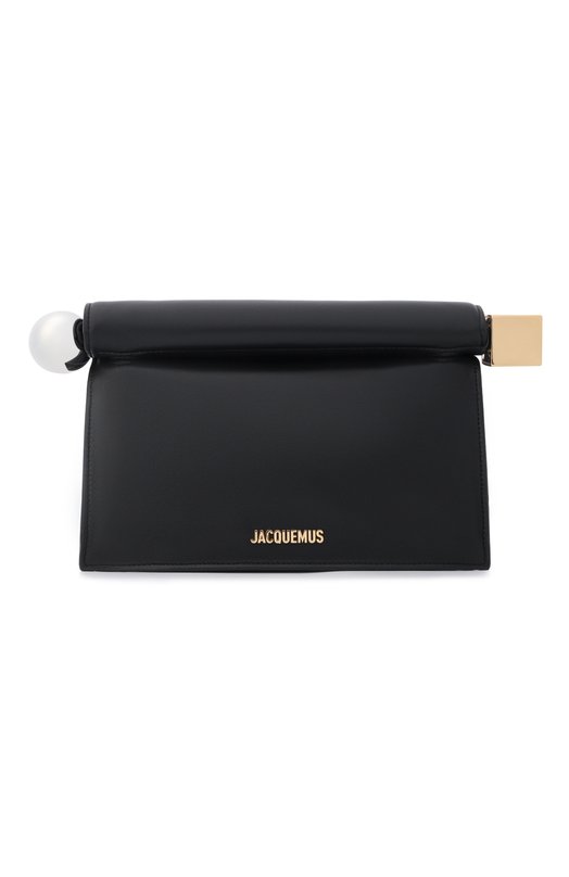 Клатч Le Rond Carré Jacquemus 24EBAW00356/AC27L14 Чёрный 24EBAW00356/AC27L14