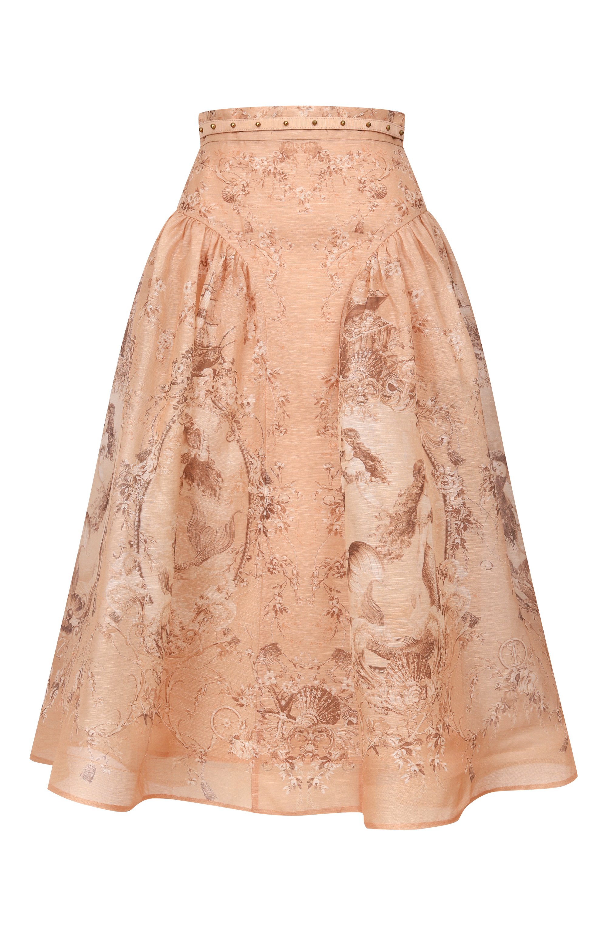 Юбка изо льна и шелка ZIMMERMANN, арт. 6915SC261, фото 1