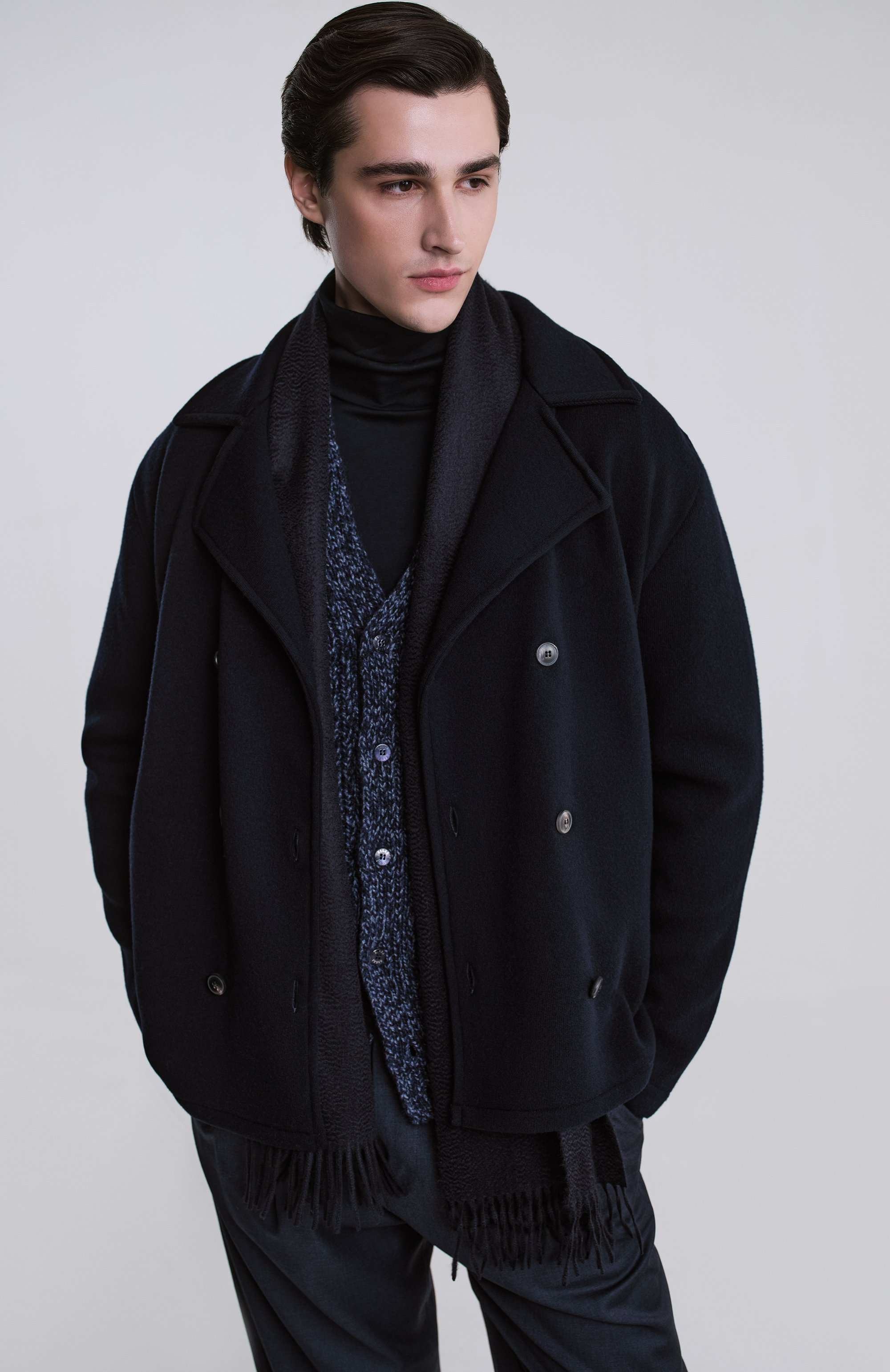 Кашемировый шарф ZEGNA, арт. E8L41SA6/26N, фото 6