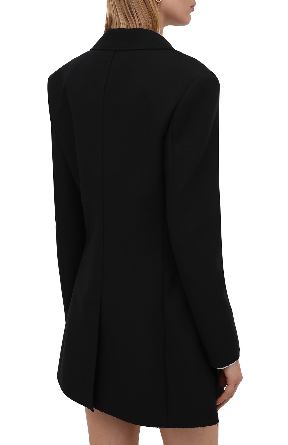 Жакет MSGM черного цвета по цене 62750 руб., арт. 3141MDG11 217602, фото 4 Жакет MSGM, арт. 3141MDG11 217602, фото 4