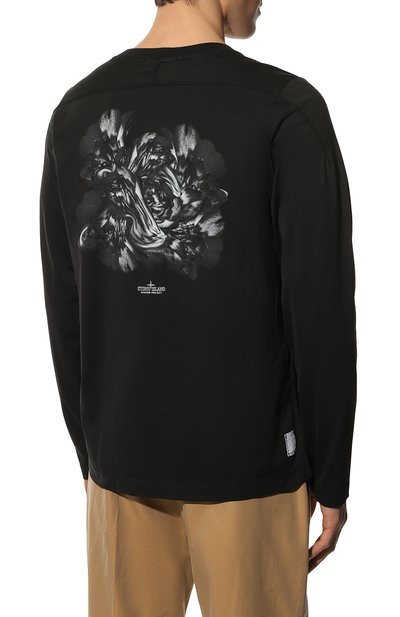 Хлопковый лонгслив STONE ISLAND SHADOW PROJECT, арт. 76192021B, фото 4