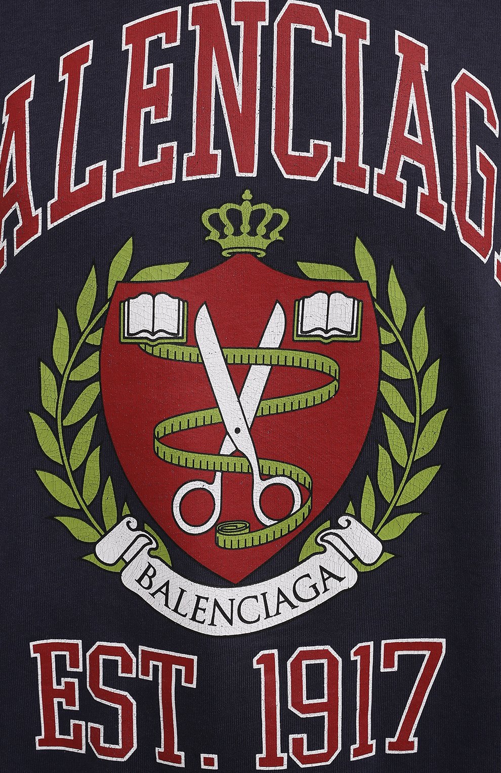 Хлопковое худи BALENCIAGA, арт. 674679/TLV89, фото 5