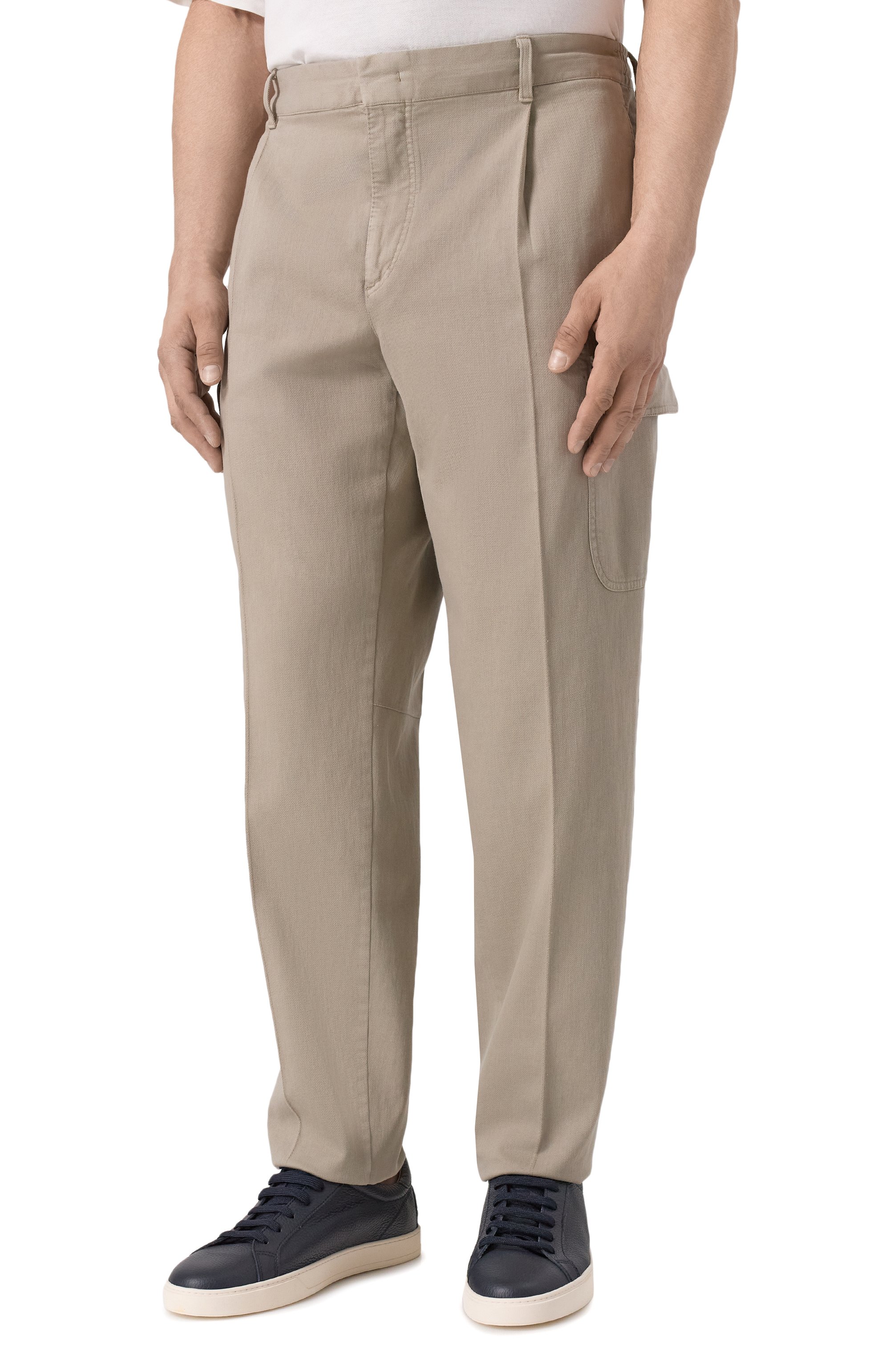 Хлопковые брюки-карго CORTIGIANI, арт. 2A3645, фото 3