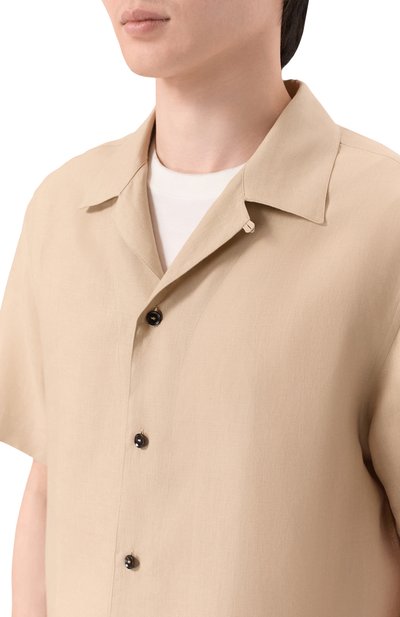 Льняная рубашка BRIONI, арт. SCFR0L/PZ110, фото 5