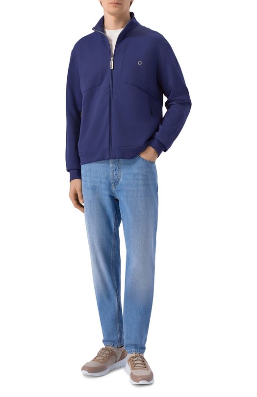 Толстовка Stefano Ricci M6L62R0140/CTPA2U_002 Синий  M6L62R0140/CTPA2U_002 Фото 2