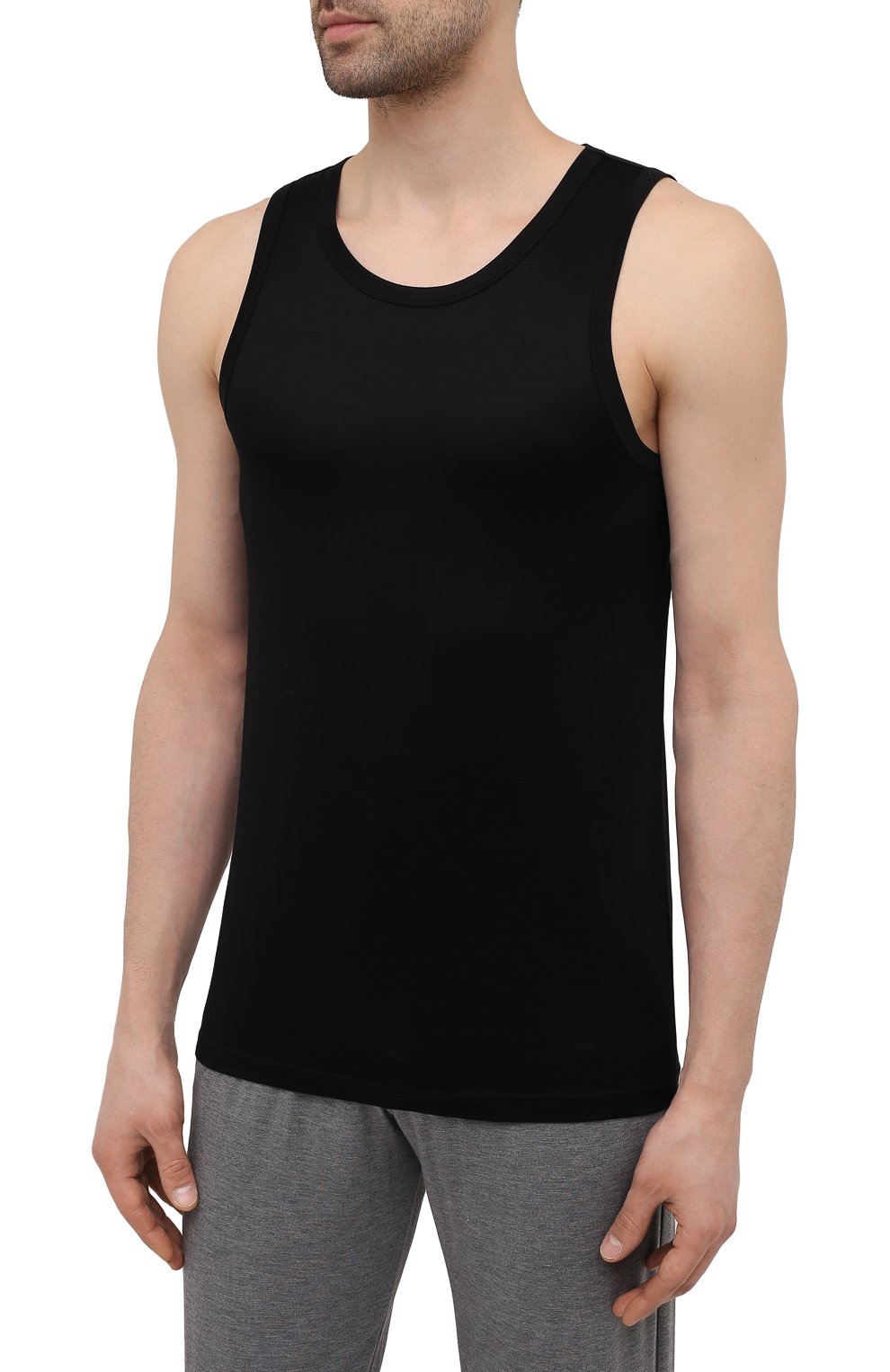 Хлопковая майка ZEGNA, арт. N2D000070, фото 3