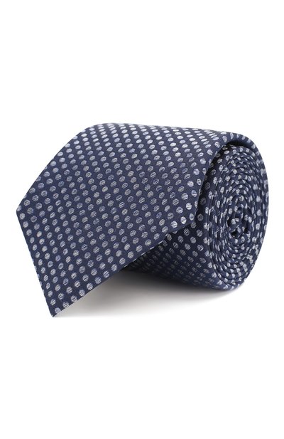 Мужской шелковый галстук CANALI, арт. 18/HJ02086