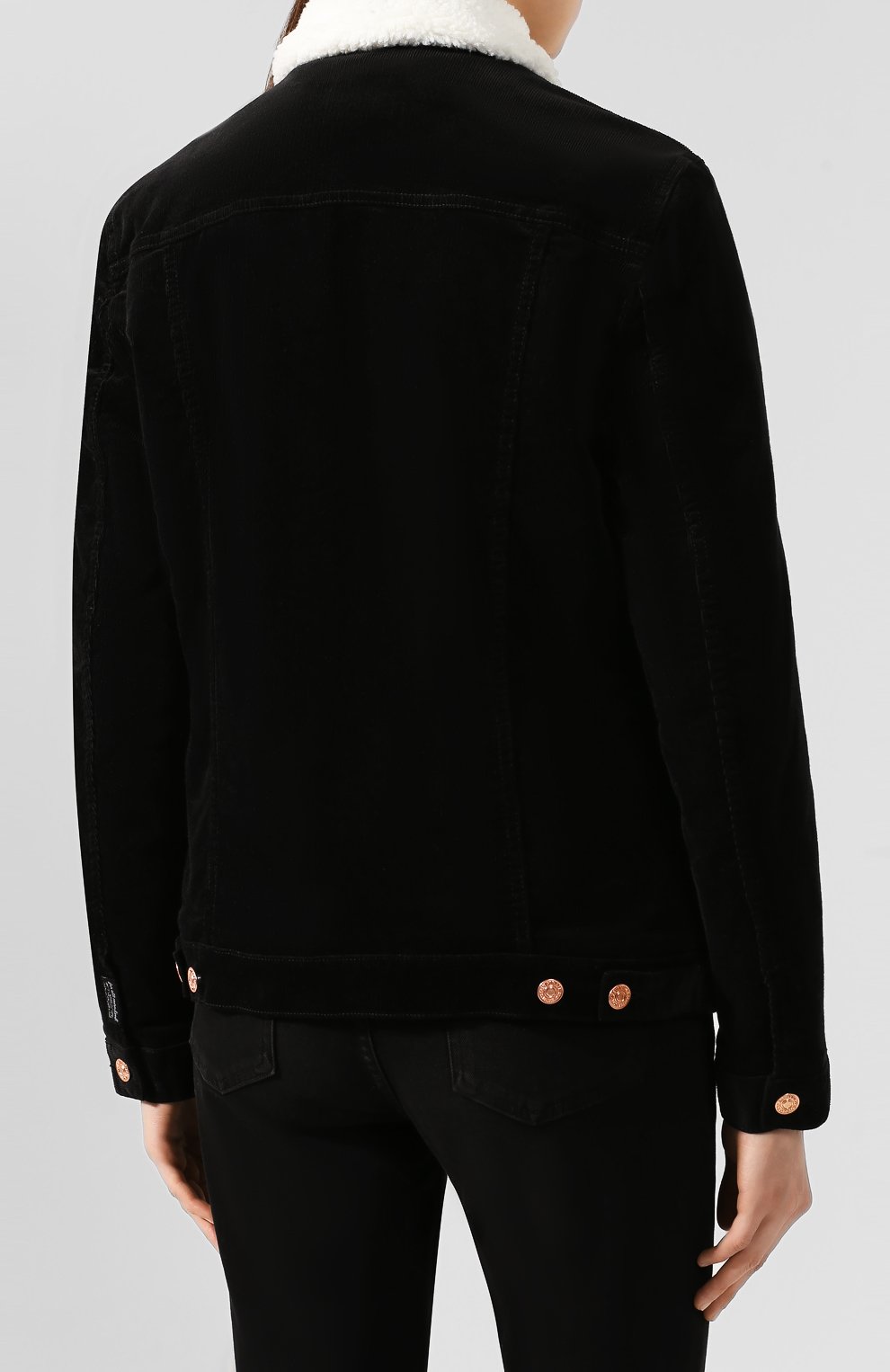 Вельветовая куртка 7 FOR ALL MANKIND, арт. JSVNV640BK, фото 4