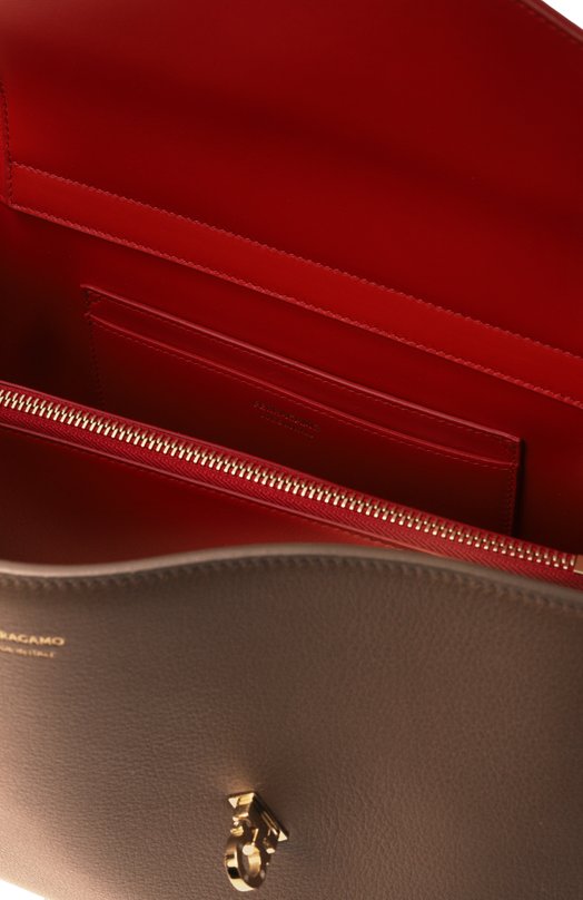 Сумка Hug Soft medium Ferragamo 219816/787834 Коричневый  219816/787834 Фото 5