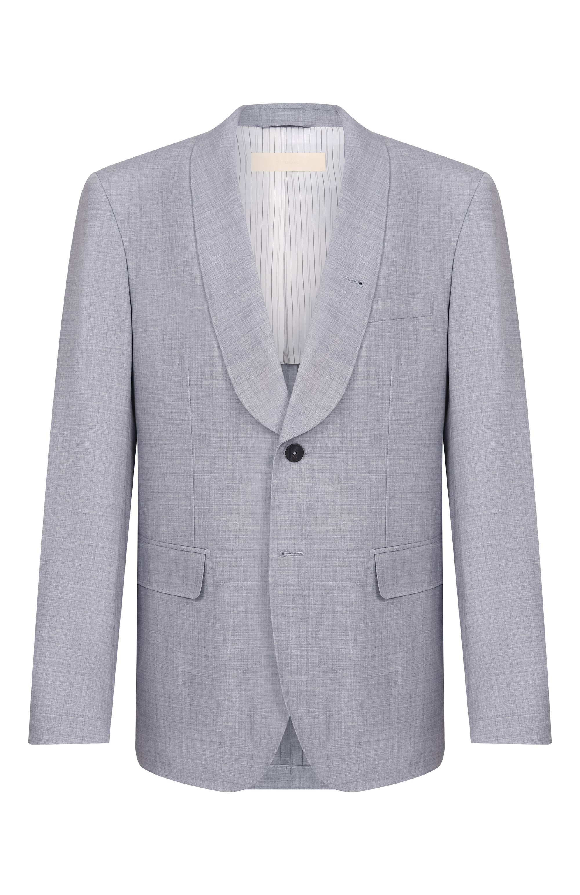 Шерстяной пиджак 12 STOREEZ серого цвета по цене 39000 руб., арт. 136032, фото 1 Шерстяной пиджак 12 STOREEZ, арт. 136032, фото 1