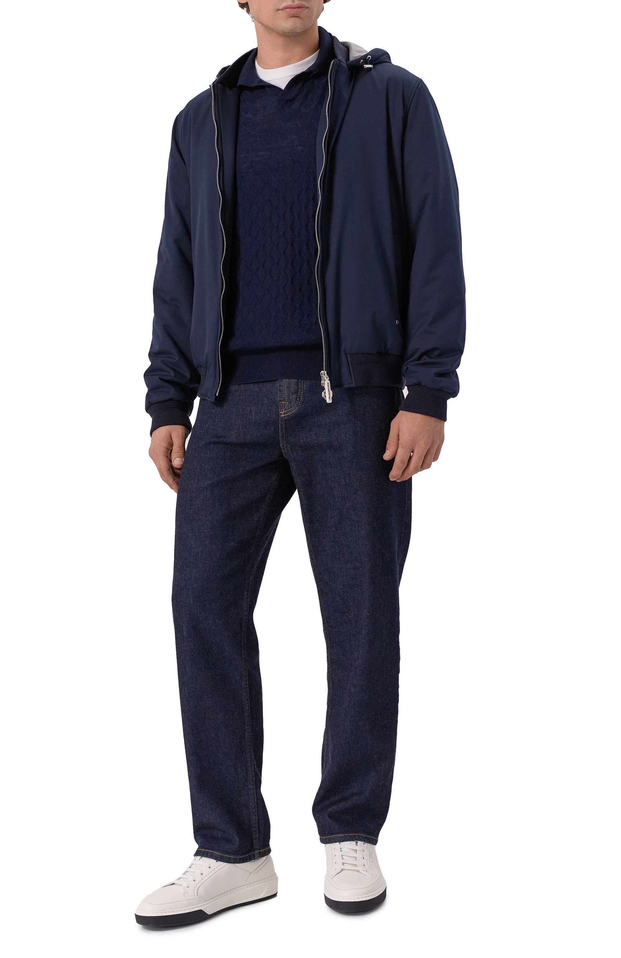 Шерстяное поло CORNELIANI, арт. 26M563-2625199, фото 2