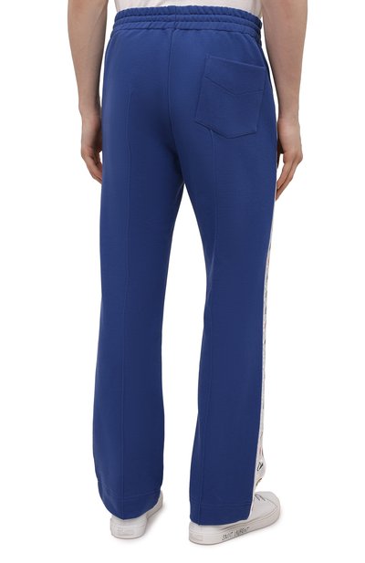 Хлопковые брюки CASABLANCA, арт. MS21-JTR-004 NAVY, фото 4