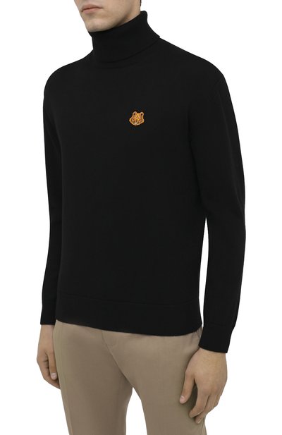 Шерстяной свитер KENZO, арт. FA65PU5383TA, фото 3