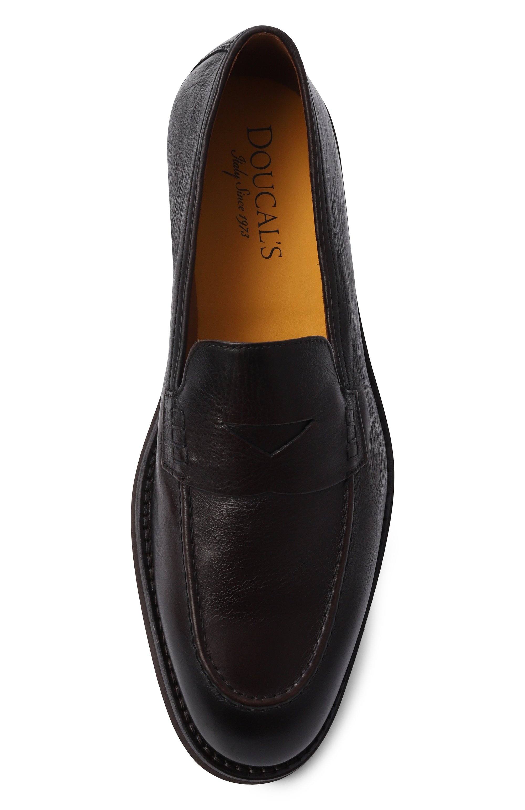 Кожаные пенни-лоферы DOUCAL'S, арт. DU3294SAL0UF188T, фото 6