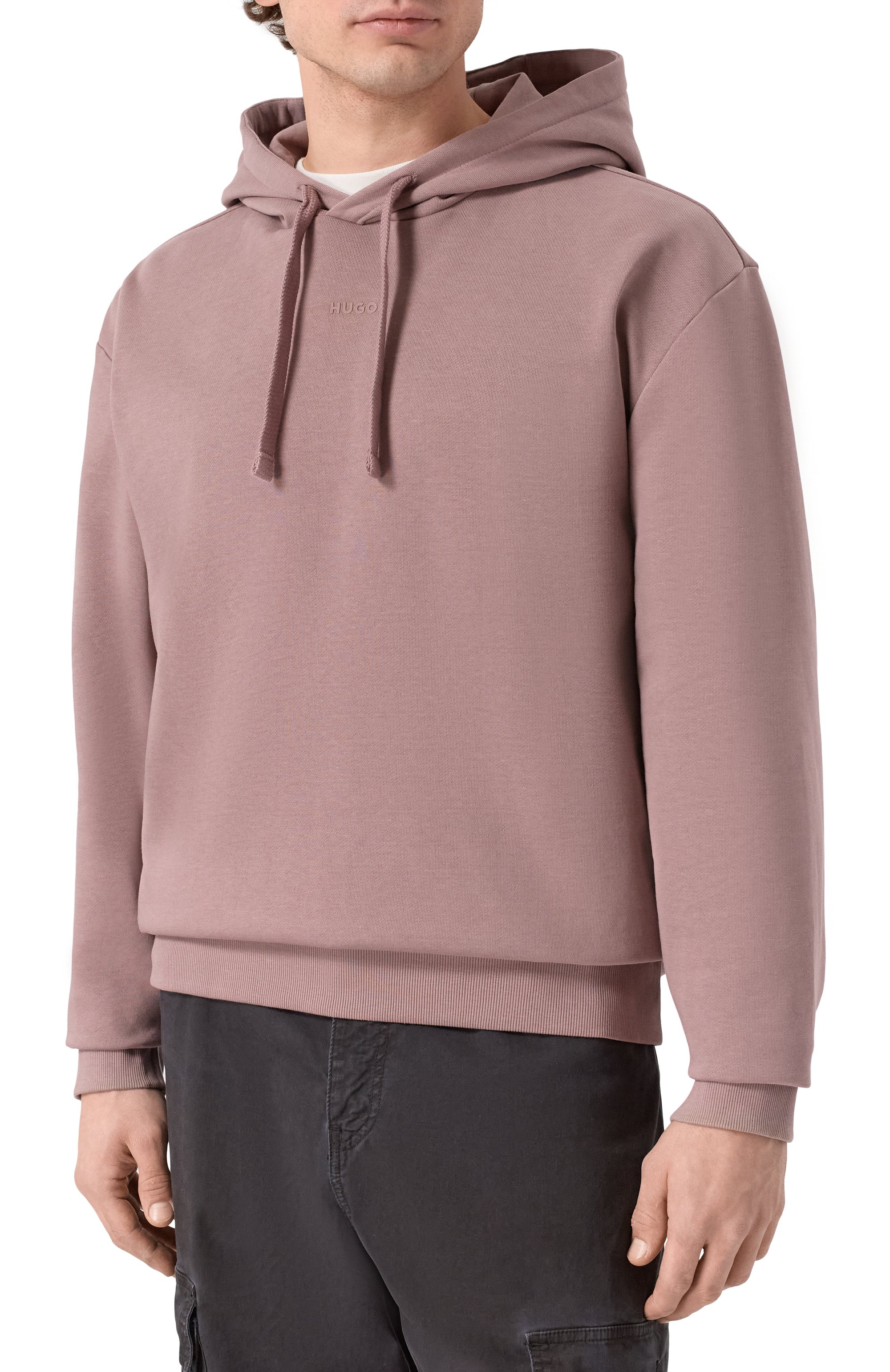 Хлопковое худи HUGO, арт. 50486478, фото 3