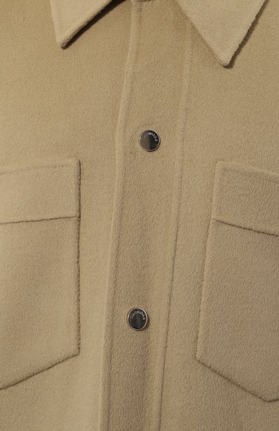 Куртка-рубашка из шерсти и шелка NANUSHKA, арт. NM24PFJK00962, фото 5