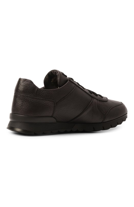 Кожаные кроссовки Kiton USSA114N0012601005 Коричневый  USSA114N0012601005 Фото 5