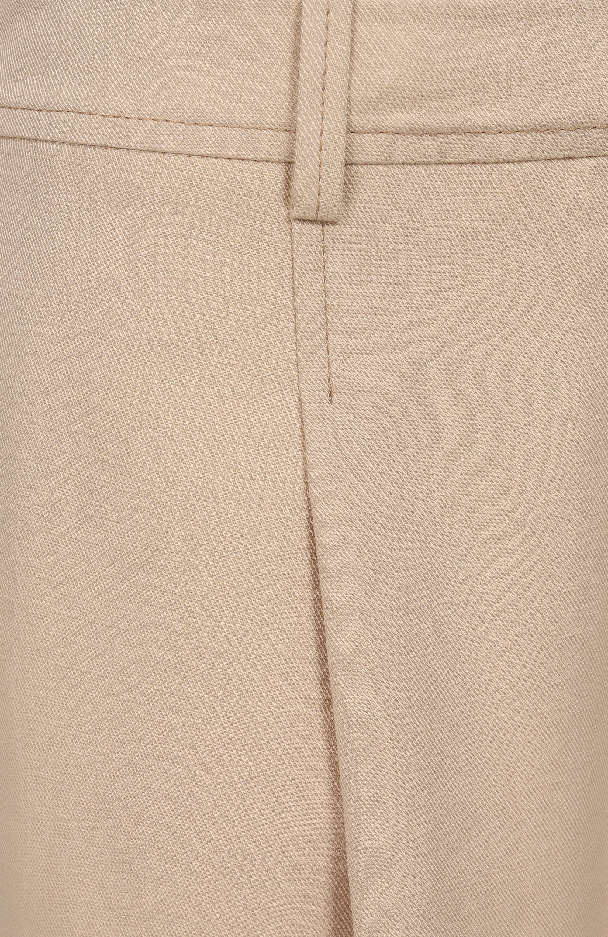 Брюки из хлопка и лиоцелла BOSS ORANGE, арт. 50546207, фото 6