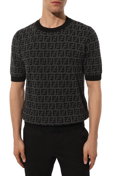 Джемпер из шерсти и хлопка FENDI, арт. FZX050/AKFS/F1HXU, фото 3