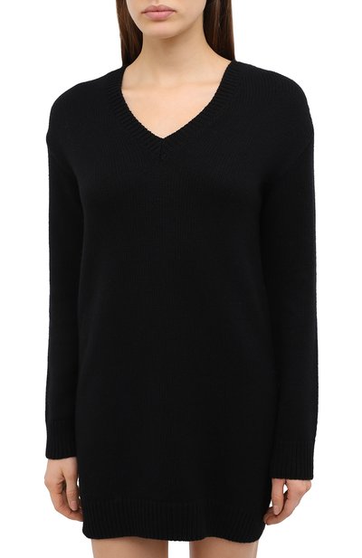 Кашемировое платье SAINT LAURENT, арт. 637299/YALJ2, фото 3