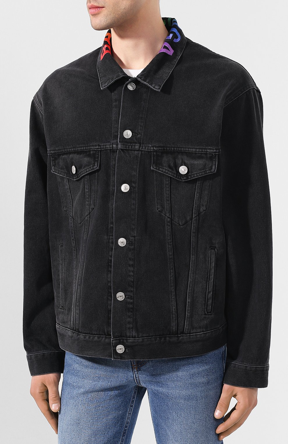 Джинсовая куртка BALENCIAGA, арт. 571324/TEW05, фото 3