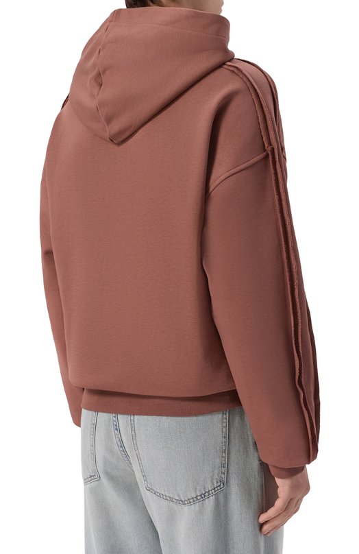 Хлопковое худи HINNOMINATE HMABM01568 Коричневый  HMABM01568 Фото 4