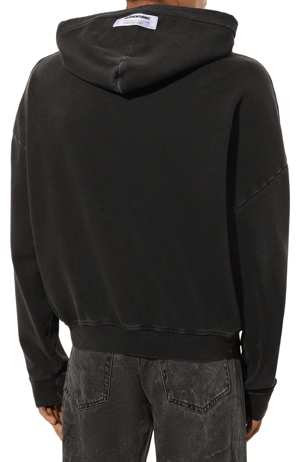 Хлопковая толстовка DIEGO VENTURINO, арт. D3W4DVFLZBASIC-3, фото 4