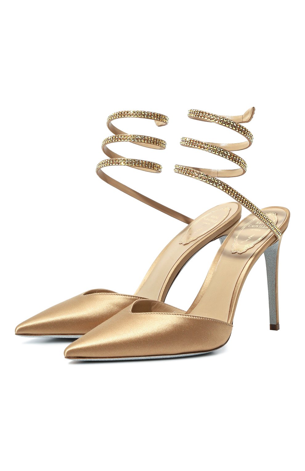 Текстильные туфли RENE CAOVILLA, арт. C11874-105/R001, фото 1