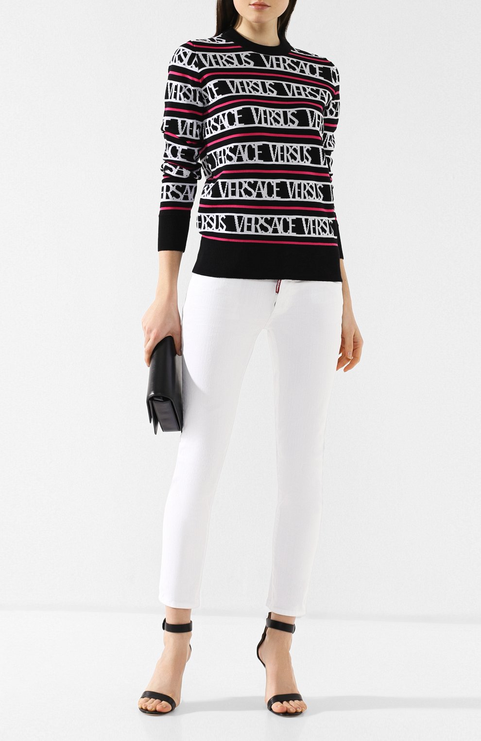 Пуловер с логотипом бренда VERSUS VERSACE, арт. BD80738/BK01229, фото 2