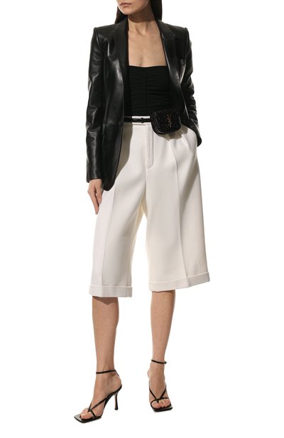 Кожаный жакет SAINT LAURENT, арт. 536465/YC2TE, фото 2