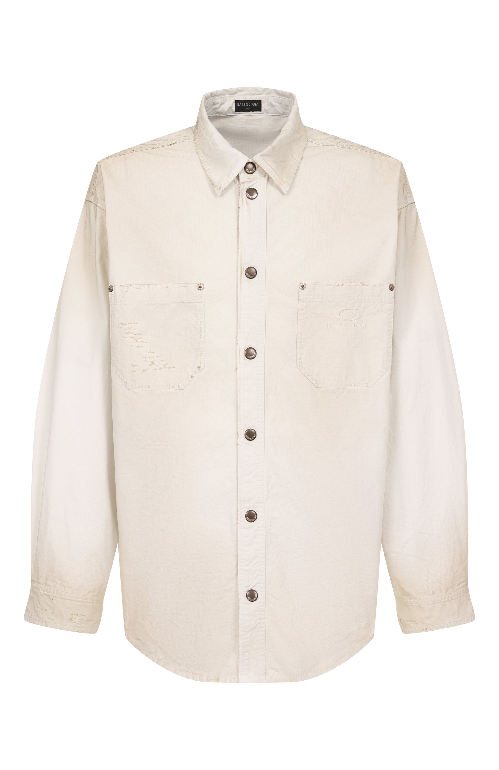 Хлопковая рубашка BALENCIAGA, арт. 831349/TSP01, фото 1