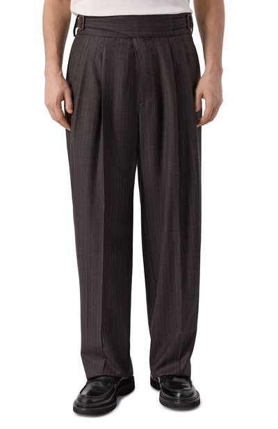 Шерстяные брюки EMPORIO ARMANI, арт. EM004008/TE18267, фото 3