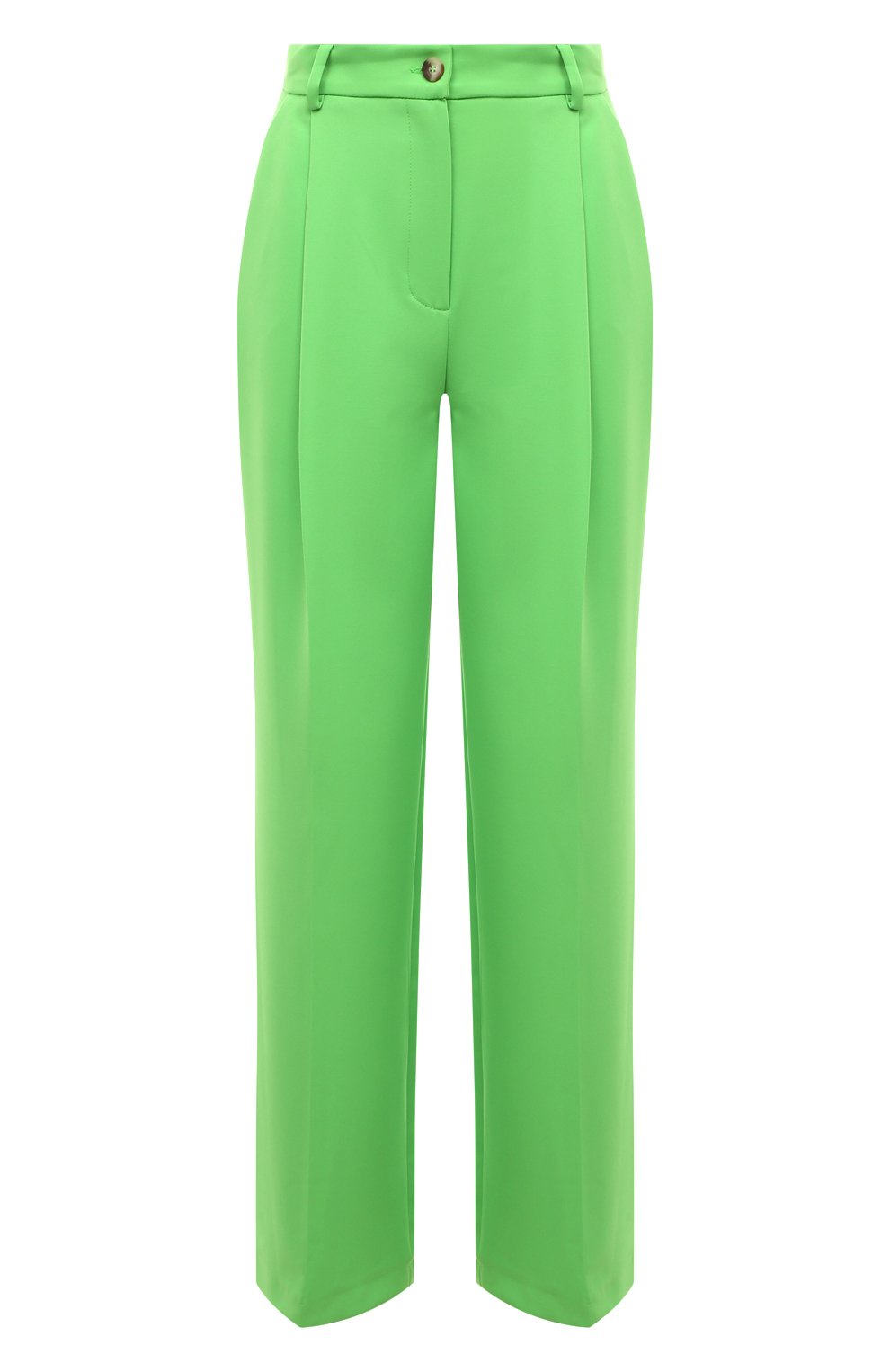 Брюки ALINE зеленого цвета по цене 30000 руб., арт. AL22FW120601, фото 1 Брюки ALINE, арт. AL22FW120601, фото 1