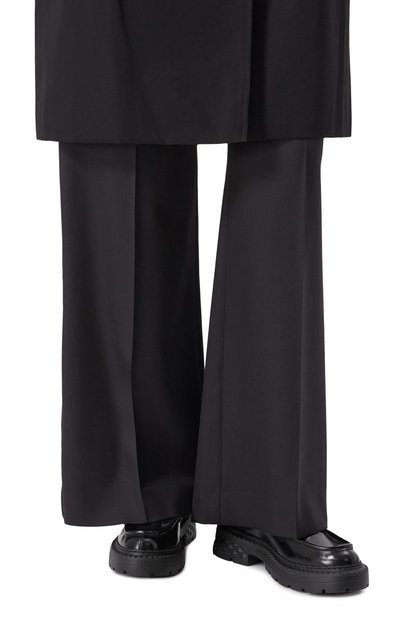 Кожаные лоферы marlow diamond JIMMY CHOO, арт. MARL0W DIAM0ND/F/HKB, фото 3