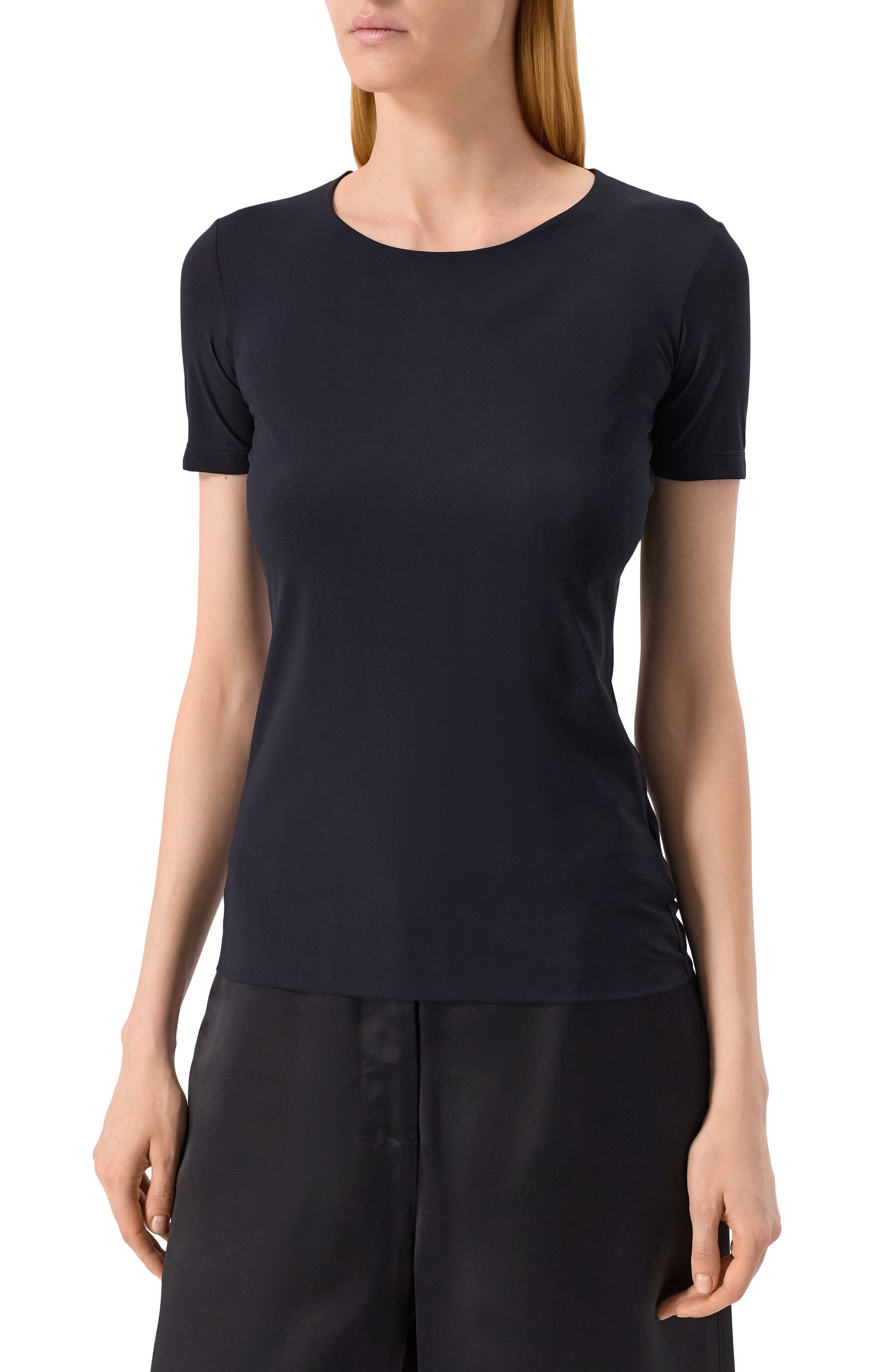 Футболка JIL SANDER черного цвета по цене 25500 руб., арт. J01GC0003/J70026, фото 3 Футболка JIL SANDER, арт. J01GC0003/J70026, фото 3