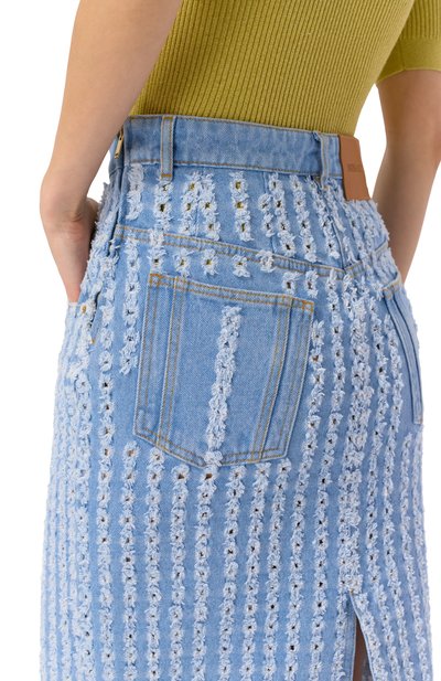 Джинс овая юбка NINA RICCI, арт. 26PDJU026/C01118, фото 5